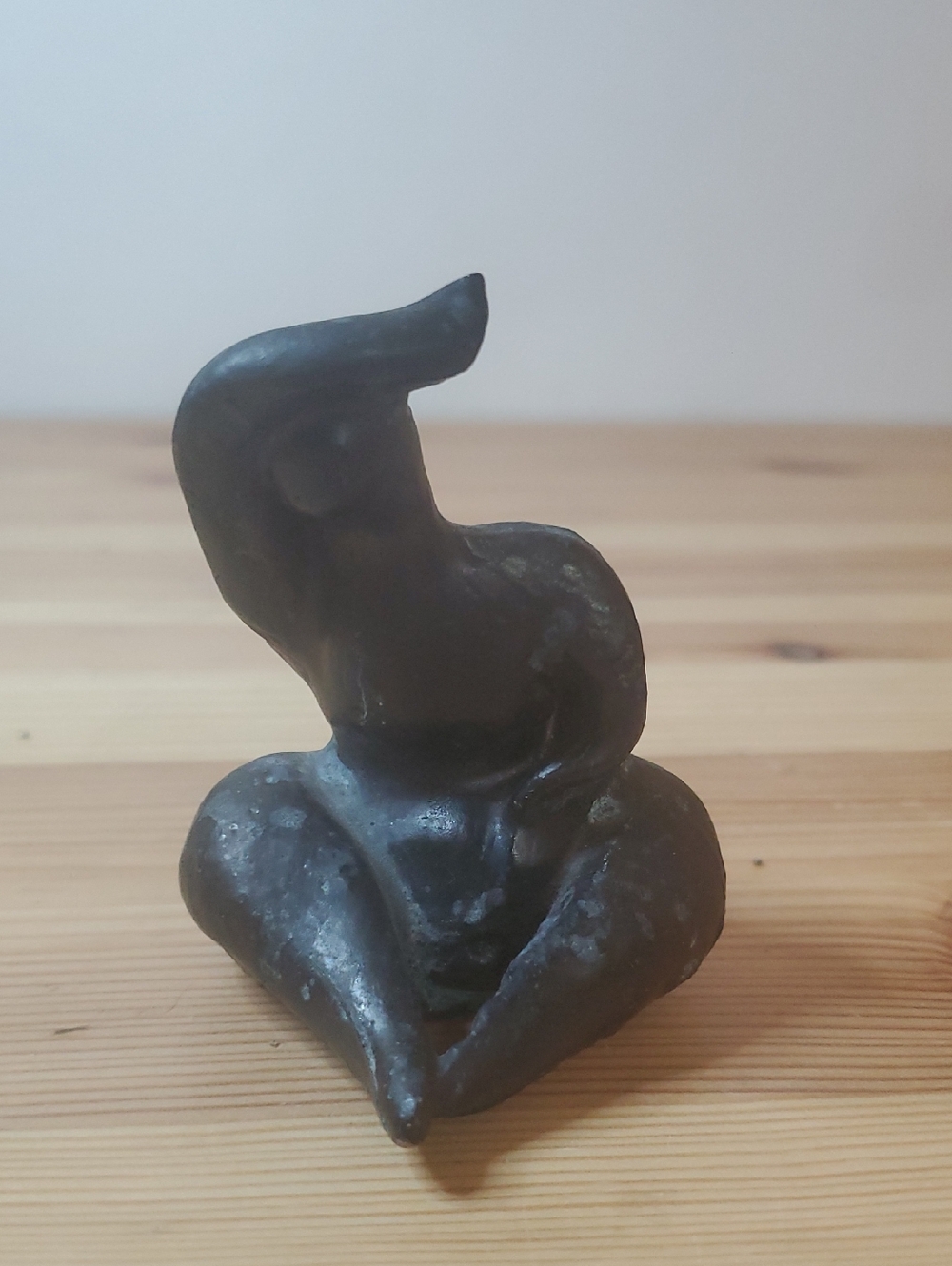 Small Black Woman /goddess /fertility Figurine D